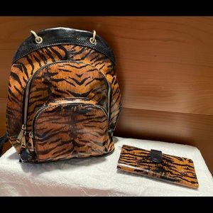 Patrica Nash backpack and wallet